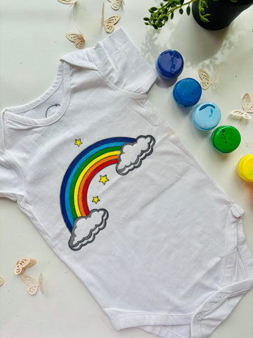 DIY Romper Painting Kit - 'Rainbow'