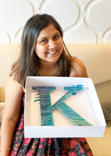 Monogram Fluid Art DIY Kit