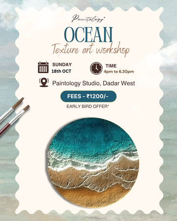18th Oct  - ‘Ocean Texture art’