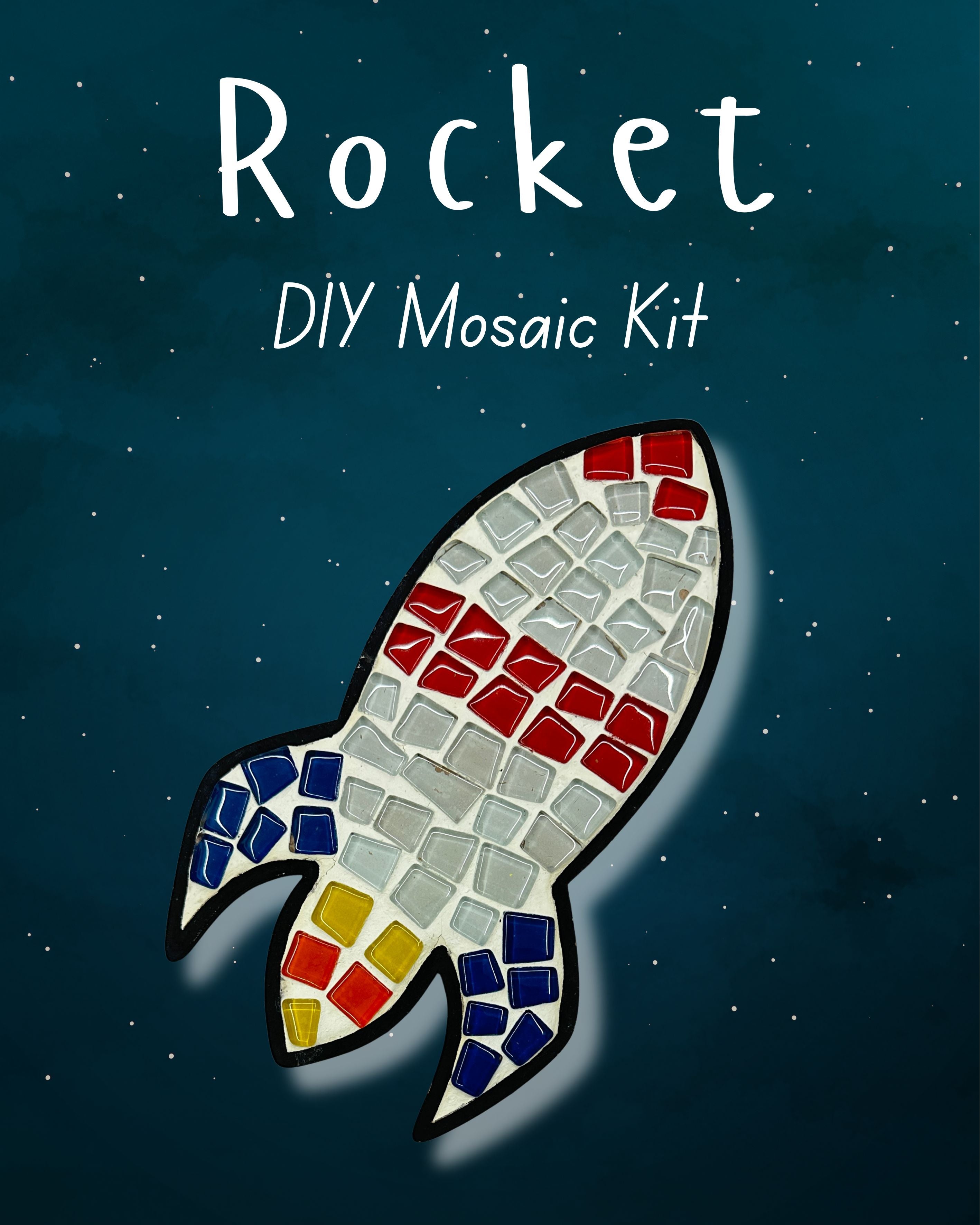 'Rocket' DIY Mosaic Kit