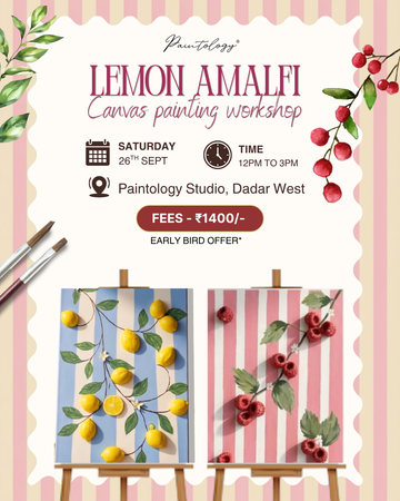 26th Sept - 3D Canvas Painting Workshop