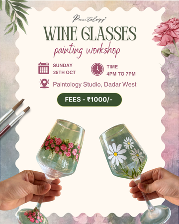 25th Oct - 'Wine Glass' painting