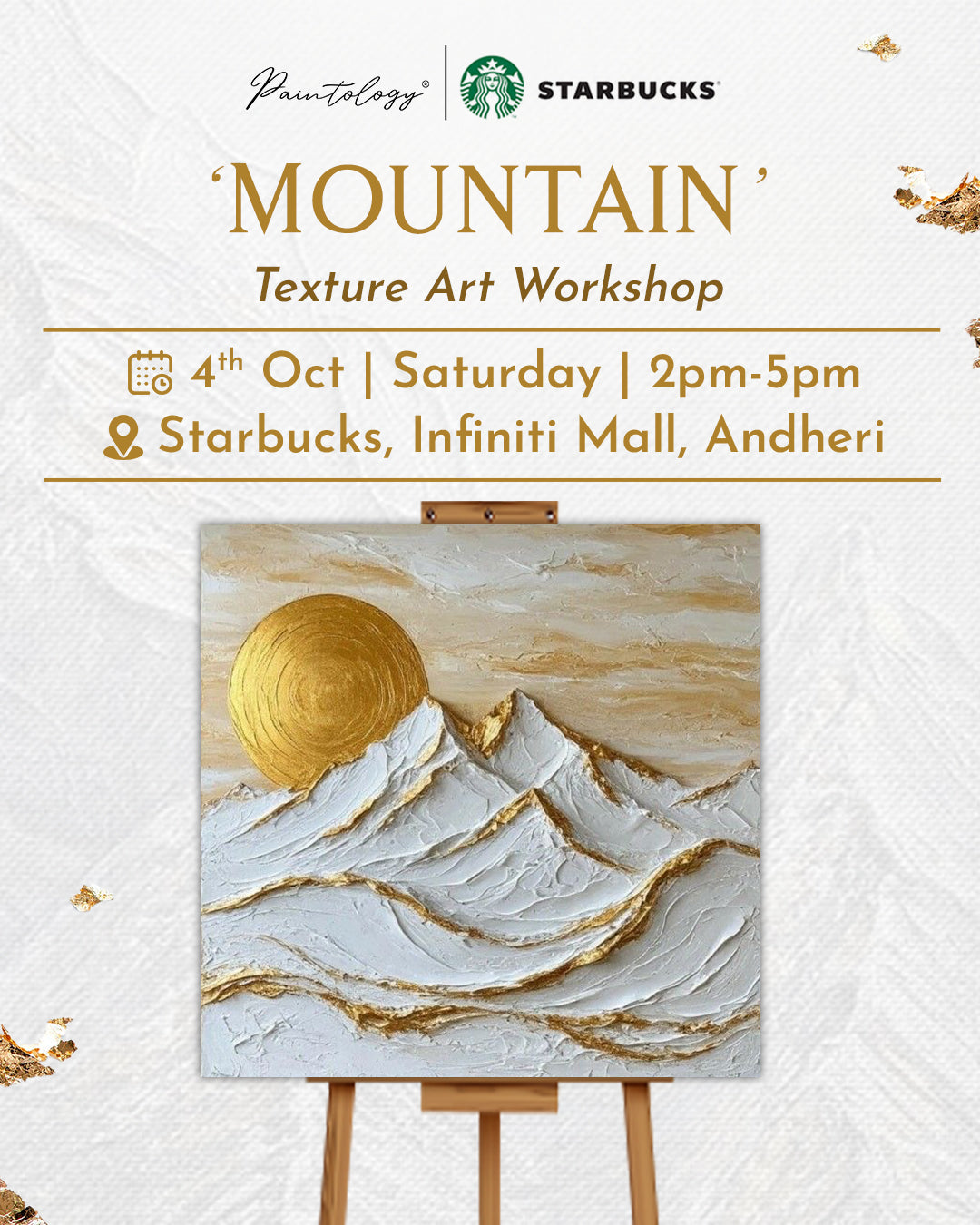 4th October - ‘Mountain’ texture art