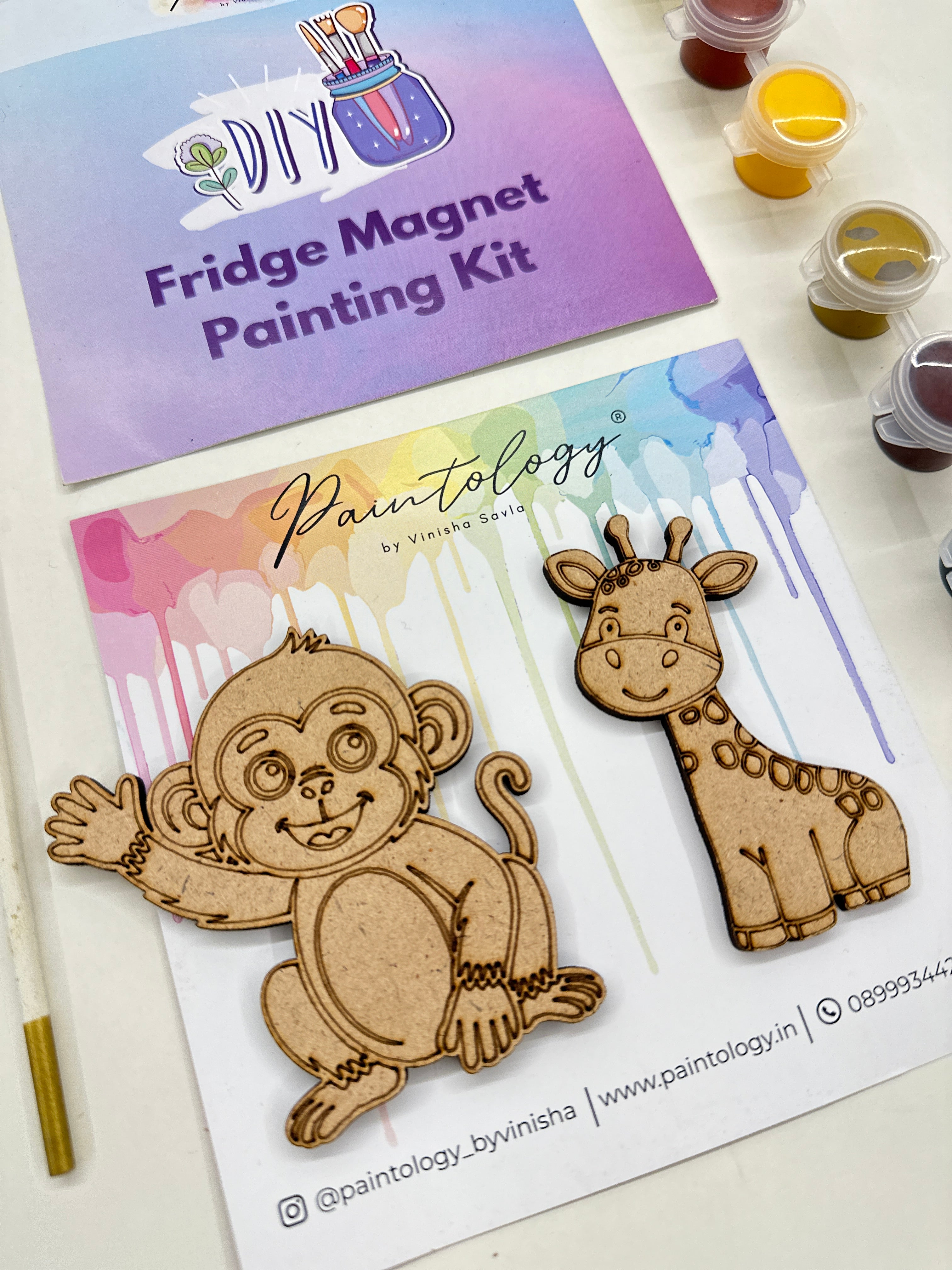 'Animal Kingdom’ Fridge Magnet Kit