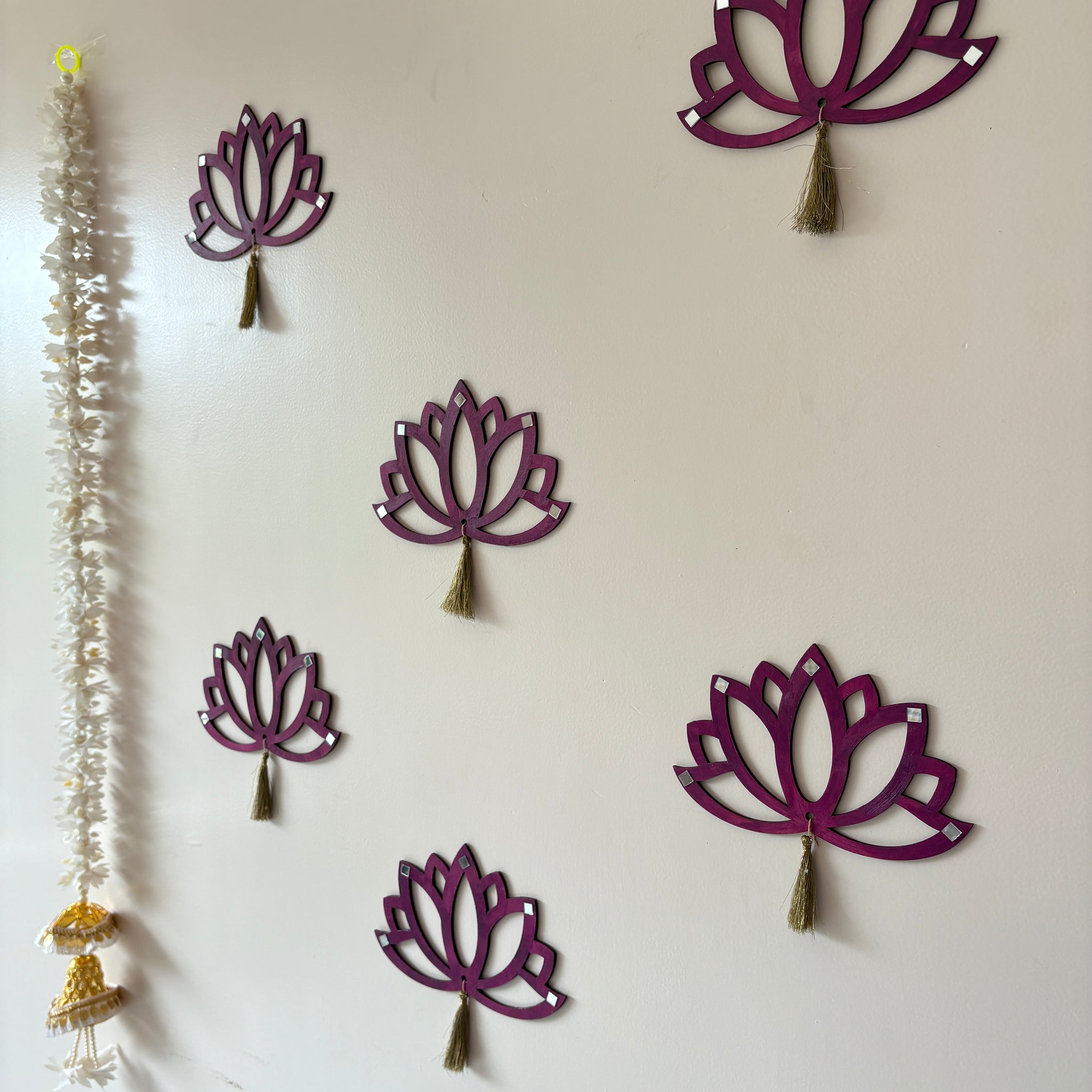 ‘Lotus Tassel Backdrop' DIY Painting Kit