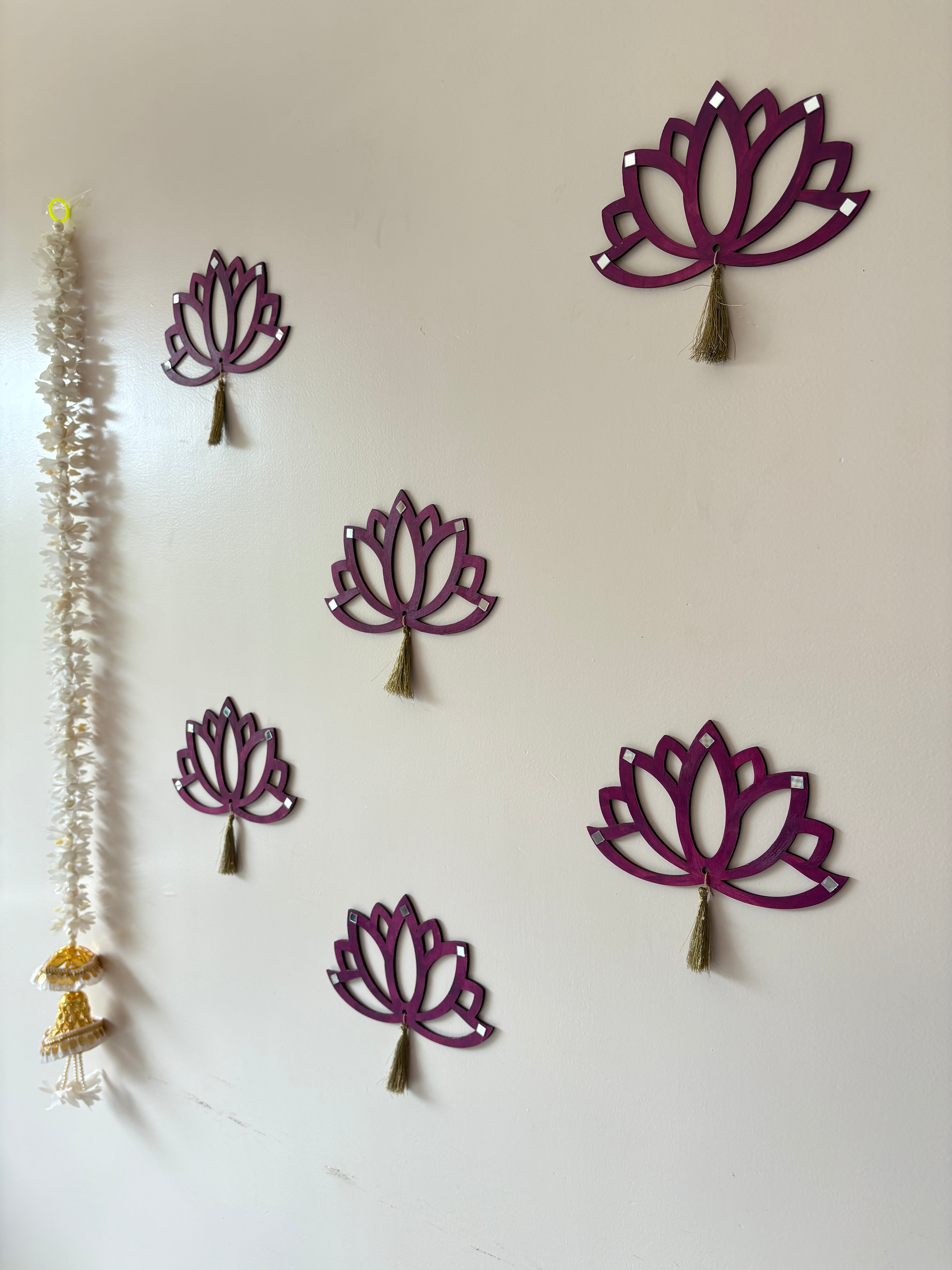 ‘Lotus Tassel Backdrop' DIY Painting Kit