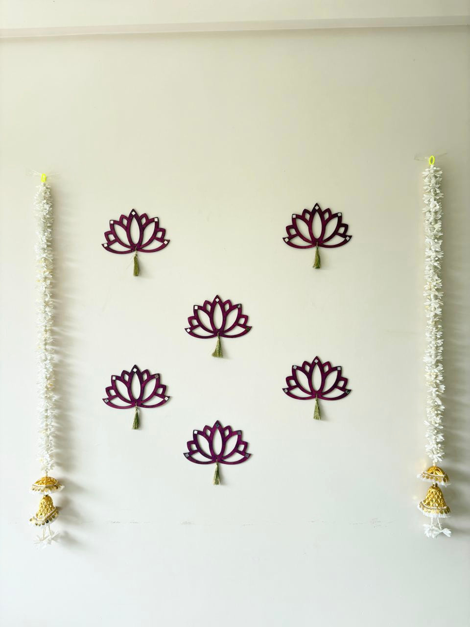 ‘Lotus Tassel Backdrop' DIY Painting Kit