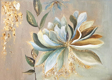 30th Aug - ‘Lotus Gold leaf workshop