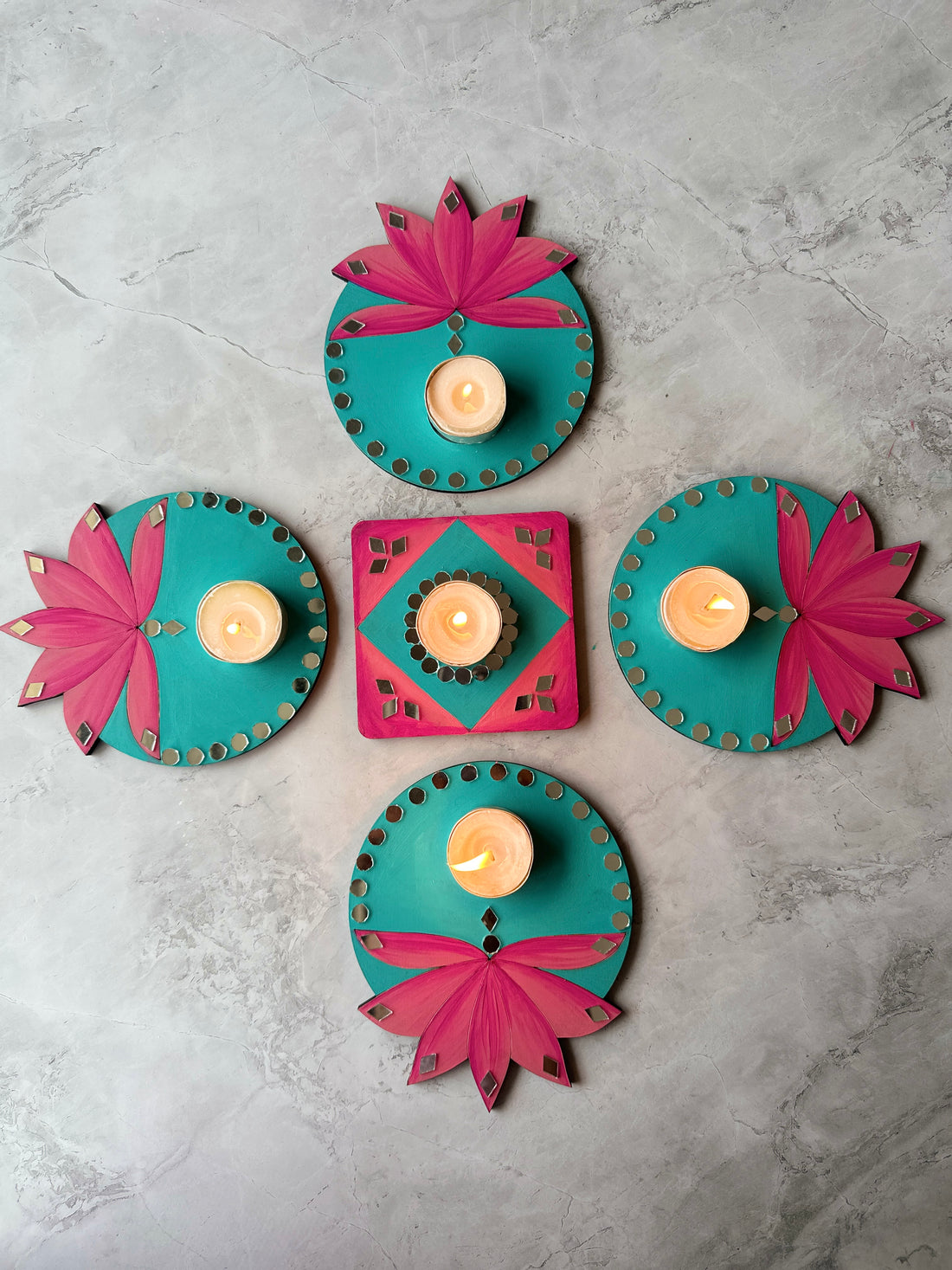 'Rangoli Diya set’ DIY Painting Kit
