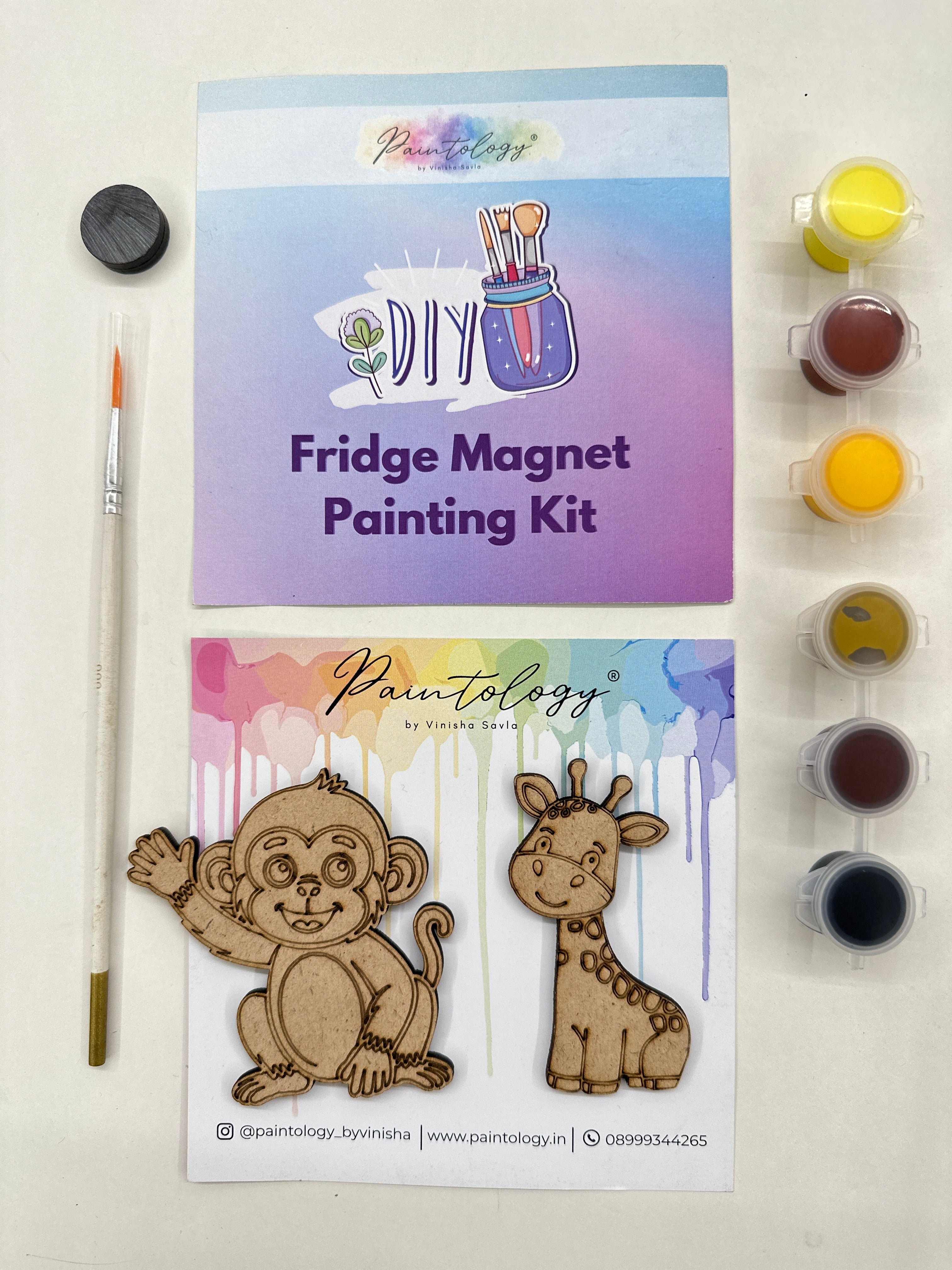 'Animal Kingdom’ Fridge Magnet Kit