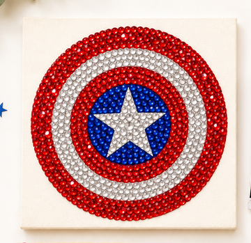 ‘Captain America’ DIY Bedazzle kit.