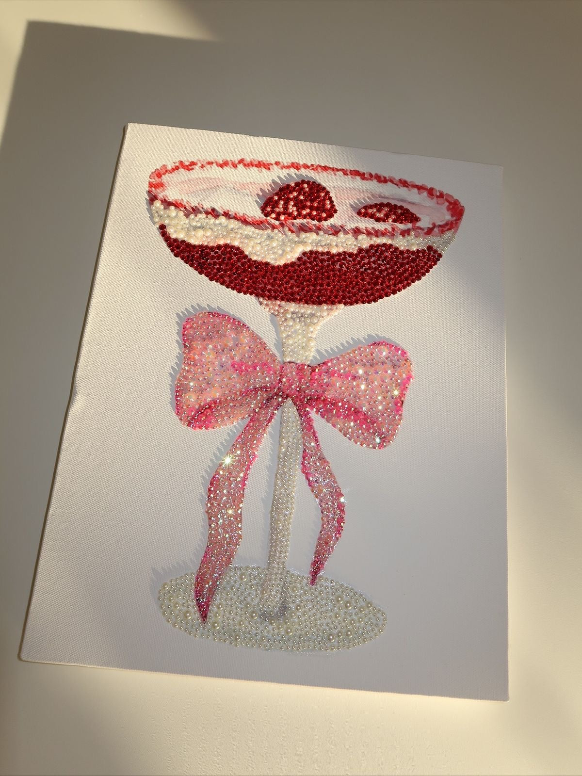 'Martini on the house’ Bedazzle DIY kit