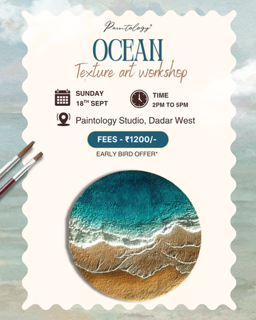 18th Oct  - ‘Ocean Texture art’