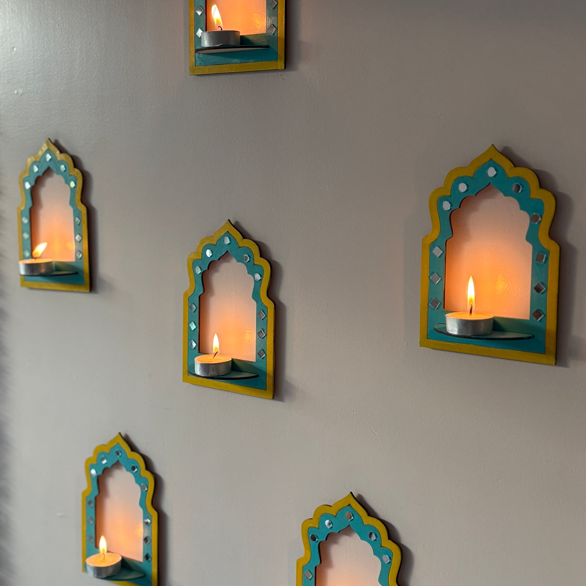 'Jarokha Backdrop' DIY Painting Kit