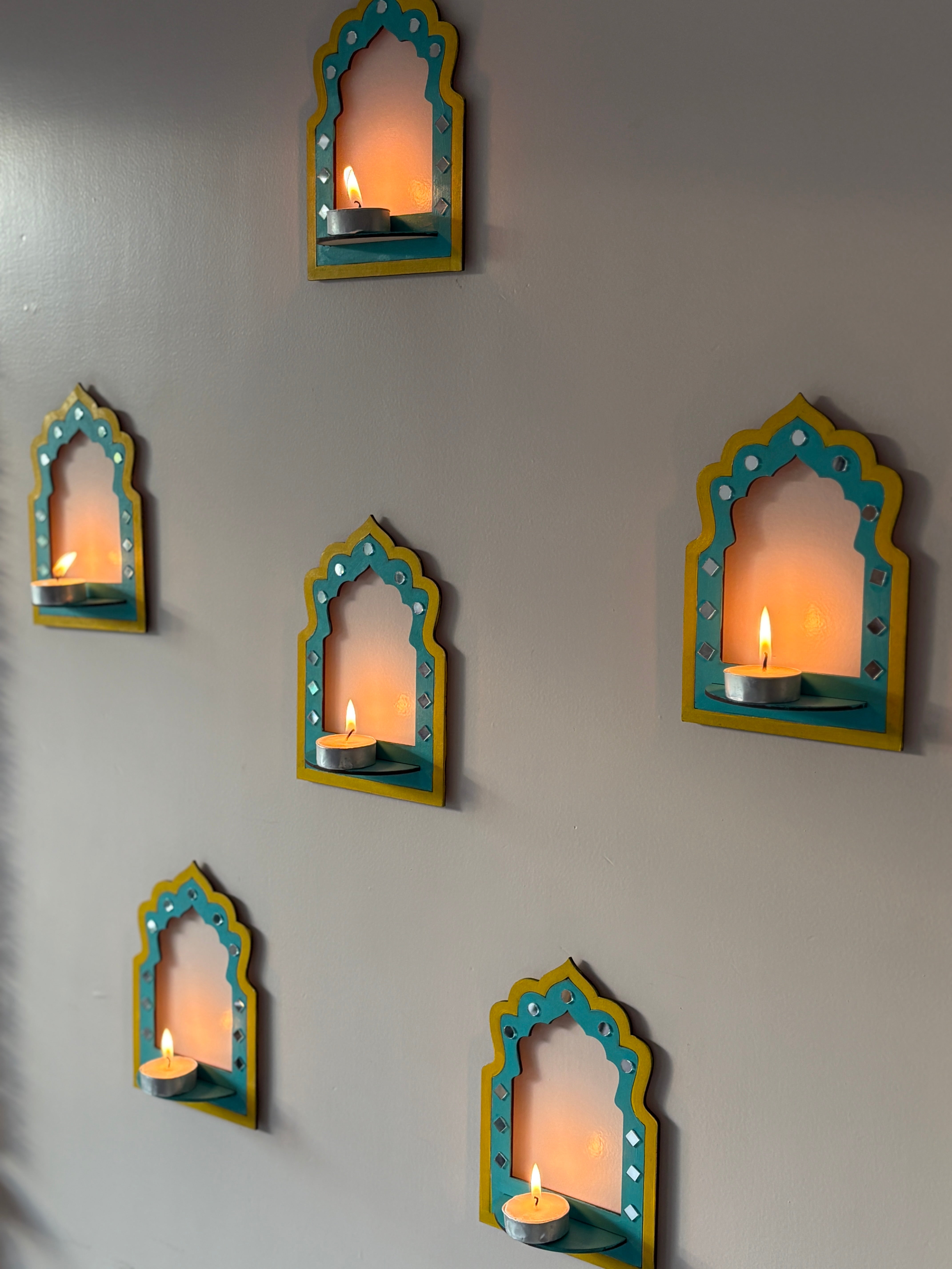 'Jarokha Backdrop' DIY Painting Kit