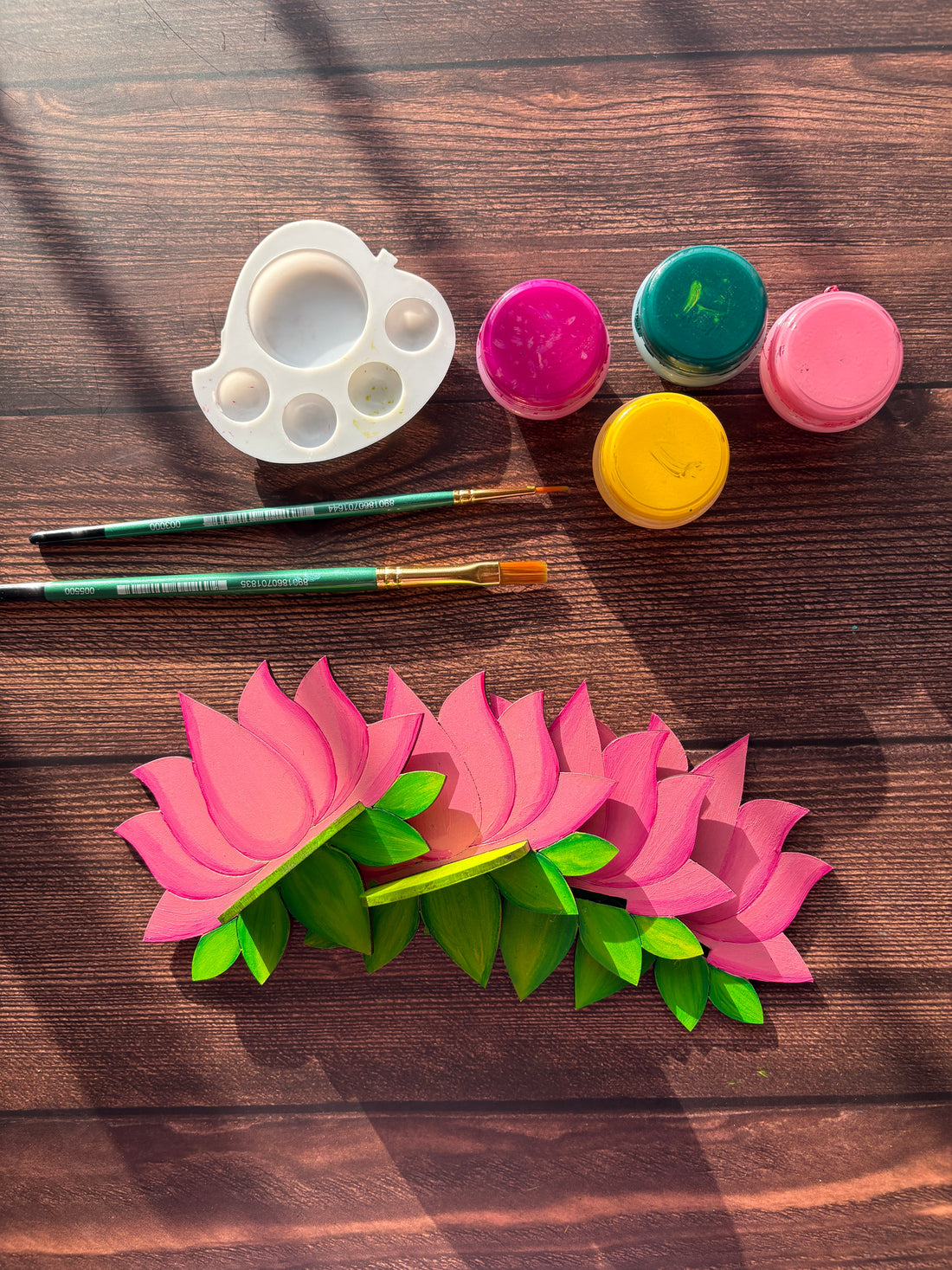 ‘Lotus Backdrop' DIY Painting Kit