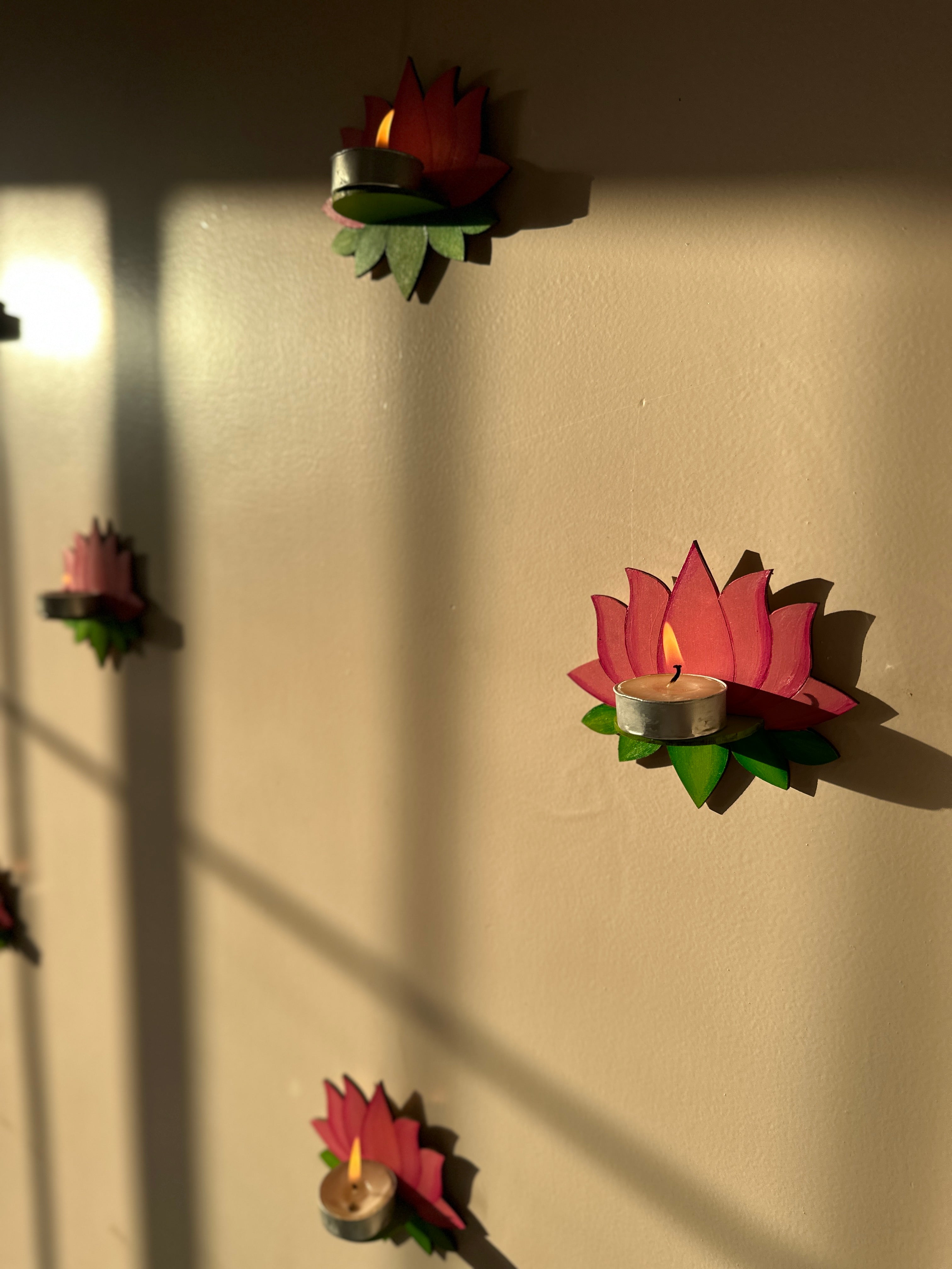 ‘Lotus Backdrop' DIY Painting Kit