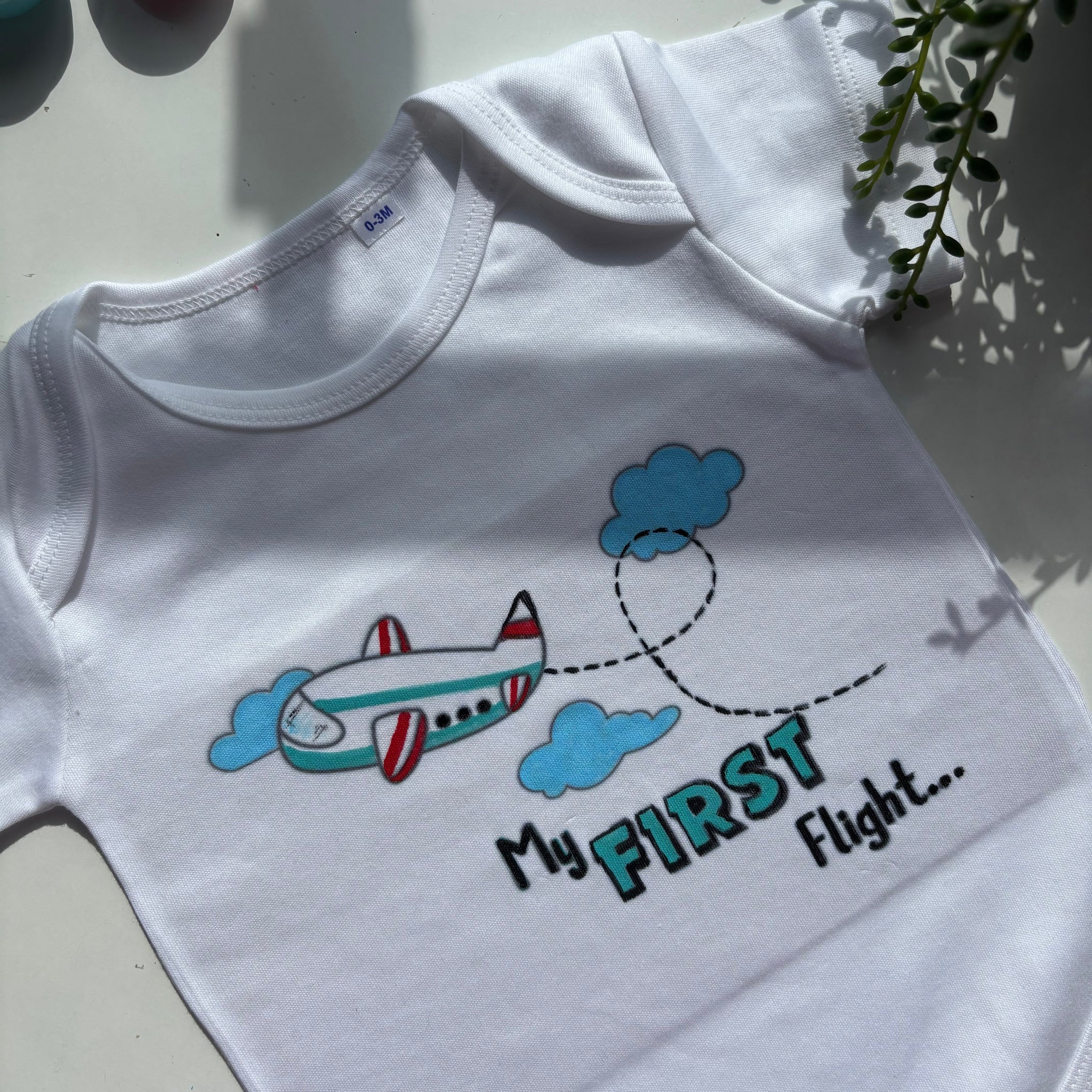 DIY Romper Painting Kit - 'Baby's First Flight'