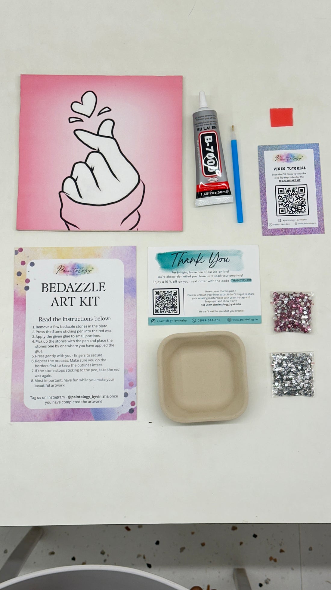 ‘Saranghaeyo’ DIY Bedazzle kit.