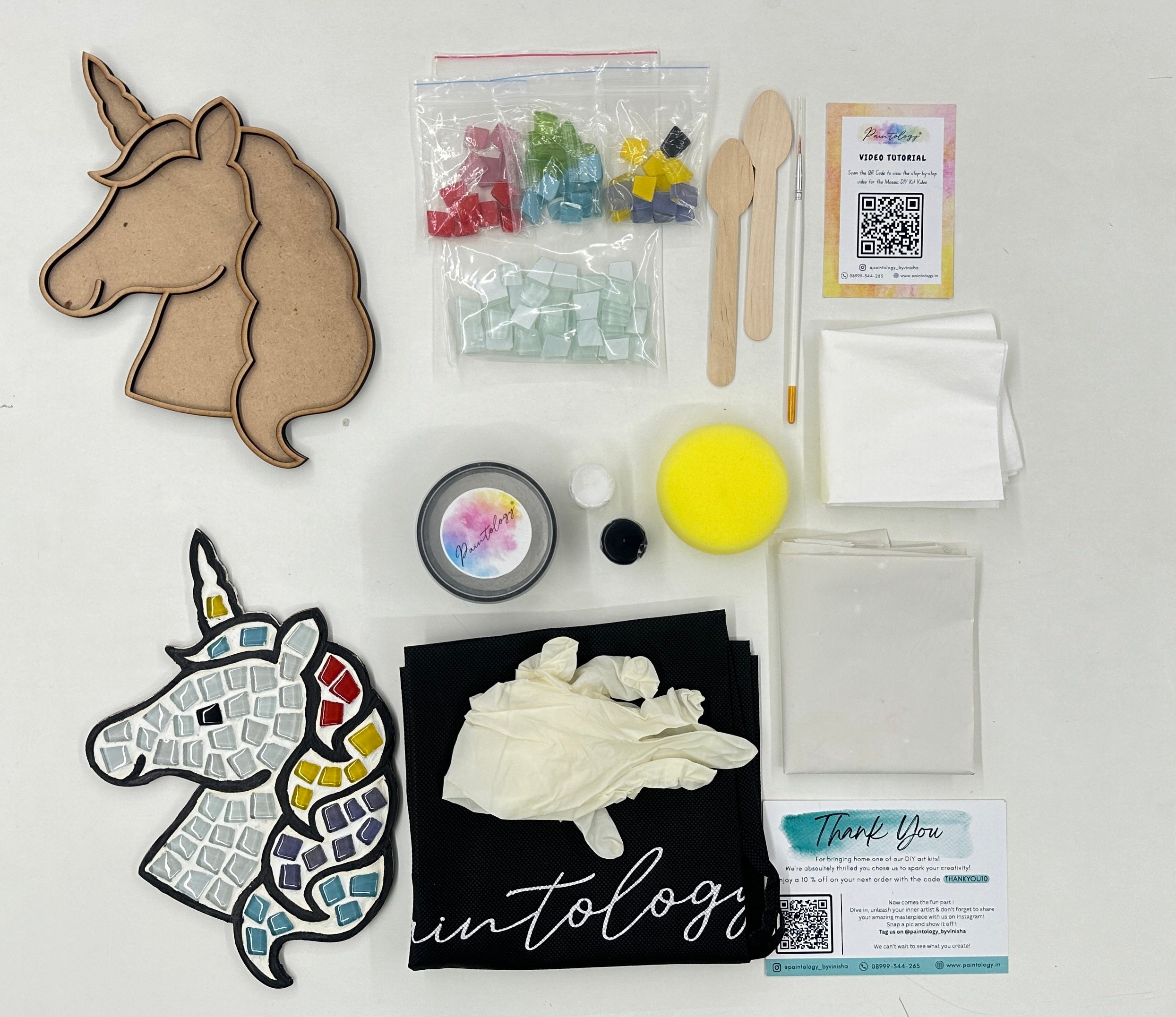 'Unicorn' Mosaic Kit