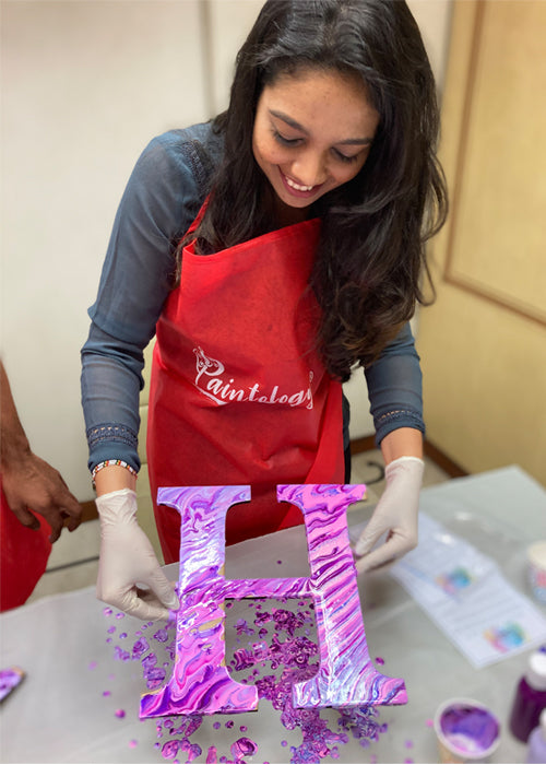 Monogram Fluid Art DIY Kit