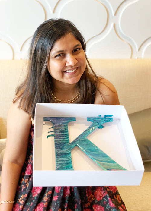 Monogram Fluid Art DIY Kit