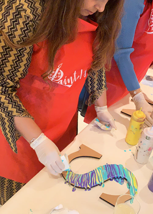 Monogram Fluid Art DIY Kit