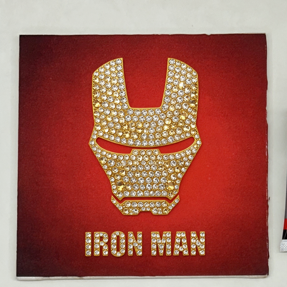 ‘I Am Iron Man ’ DIY Bedazzle kit.