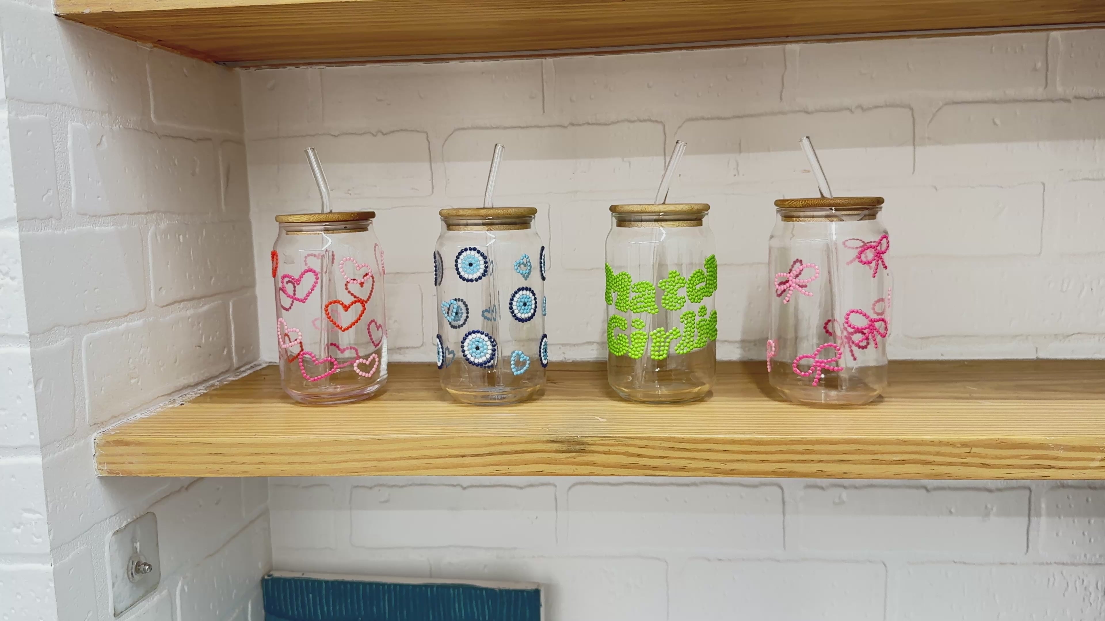 22nd Aug -  Bedazzled Glass Jar Art Workshop