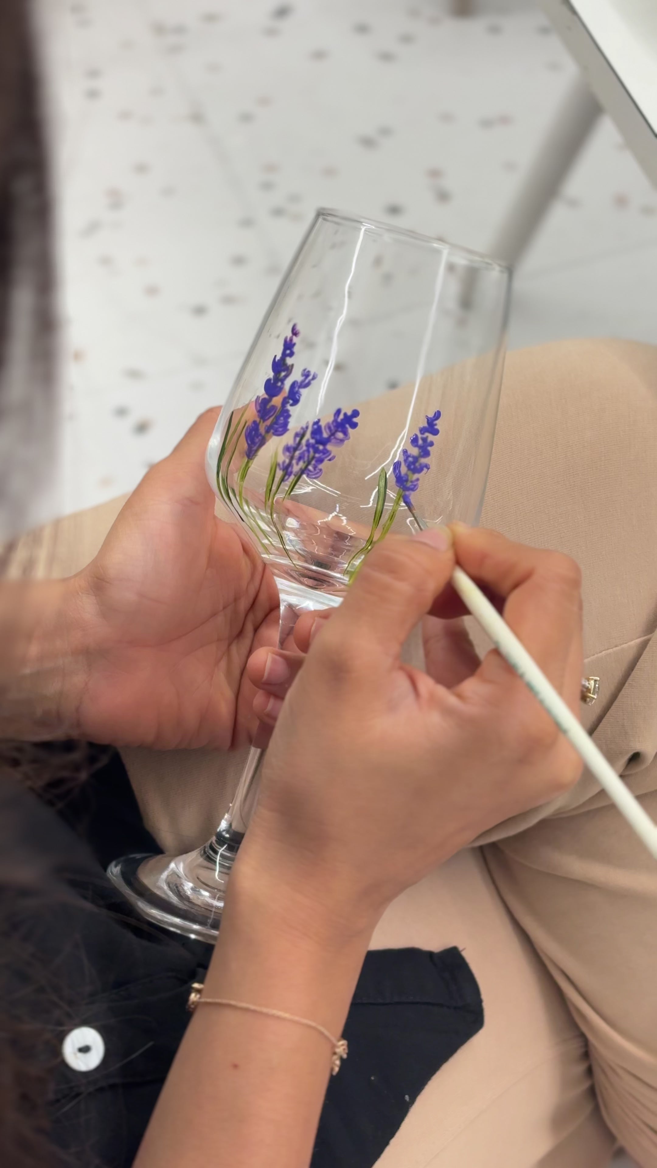 13th june - 'WINE GLASS' painting party
