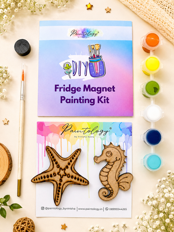 'Sea friends combo 2’ Fridge Magnet Kit