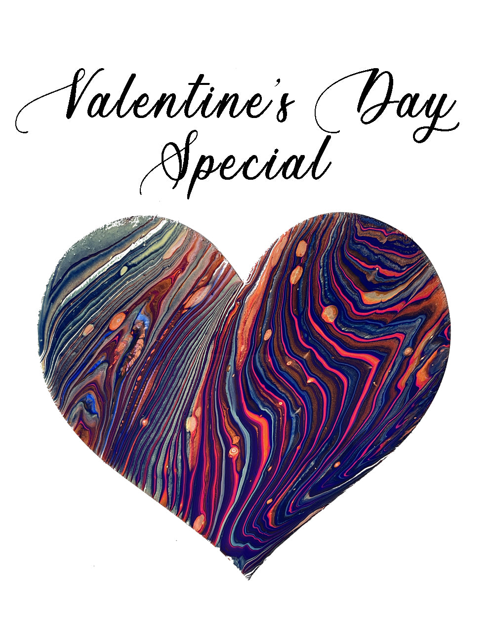 “Heart” – Fluid Art DIY Kit